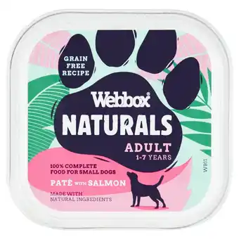 Morrisons Webbox natural dog salmon offer
