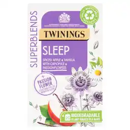Morrisons Twinings superblends sleep 20 single tea bags offer