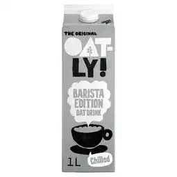 Morrisons Oatly barista edition oat drink chilled offer