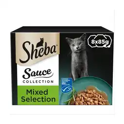 Morrisons Sheba sauce lover cat food trays mixed collection in gravy offer