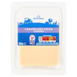 Morrisons Morrisons cheddar with caramelised onion offer