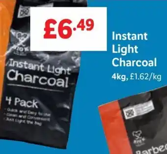 Lidl Instant Light Charcoal 4kg offer