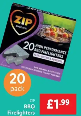 Lidl ZIP BBQ Firelighters offer