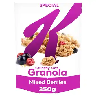 Morrisons Kellogg's special k red berries granola offer