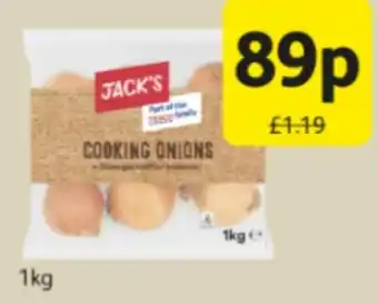 Londis JACK'S COOKING ONIONS 1kg offer