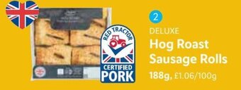 Lidl DELUXE Hog Roast Sausage Rolls 188g offer