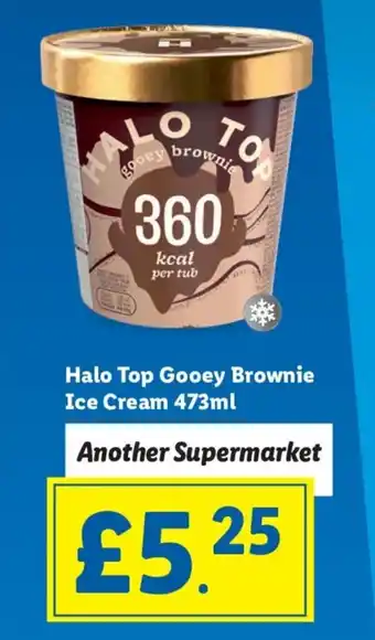 Lidl Halo Top Gooey Brownie Ice Cream 473ml offer