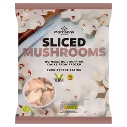 Morrisons Morrisons sliced mushrooms offer