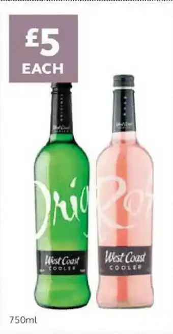 SuperValu West Coast Cooler Orig Or Rose offer
