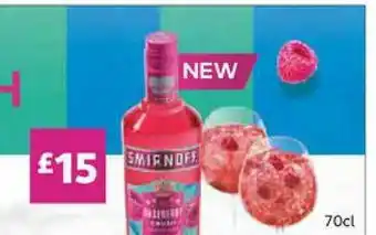 SuperValu Smirnoff Raspberry Crush offer