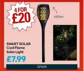 Robert Dyas Smart Solar Cool Flame Solar Light offer