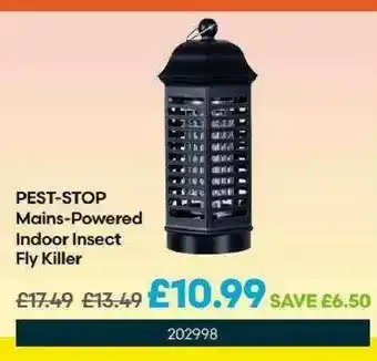 Robert Dyas Pest-Stop Mains-Powered Indoor Insect Fly Killer offer
