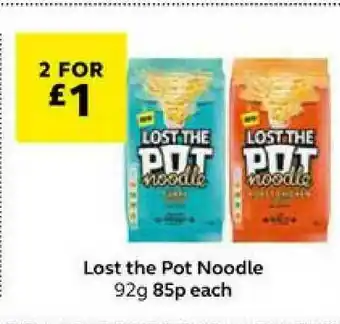 SuperValu Lost The Pot Noodle 92g offer