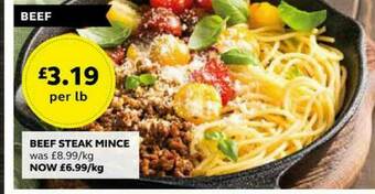 SuperValu Beef Steak Mince offer
