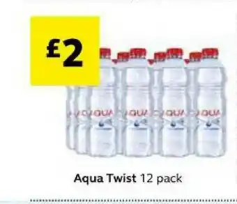 SuperValu Aqua Twist 12 Pack offer