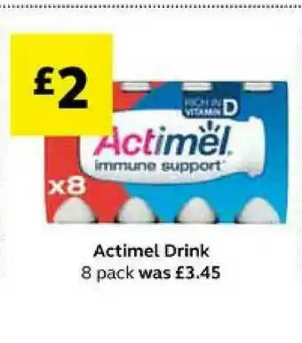 SuperValu Actimel Drink 8 Pack offer