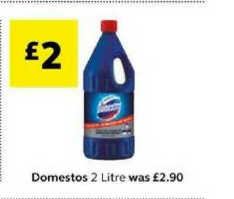 SuperValu Domestos 2 Litre offer