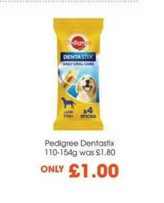 Centra Pedigree Dentastix 110-154g offer