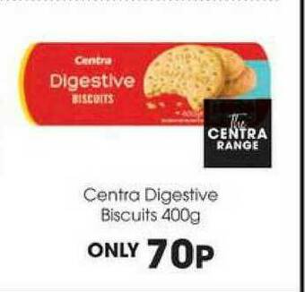 Centra Digestive Biscuits 400g