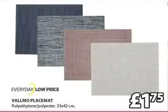 JYSK Vallmo Placemat 33x42 Cm offer
