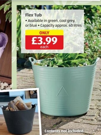 Aldi Flex Tub offer