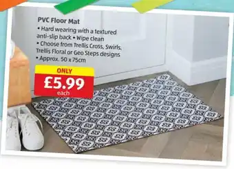 Aldi PVC Floor Mat offer