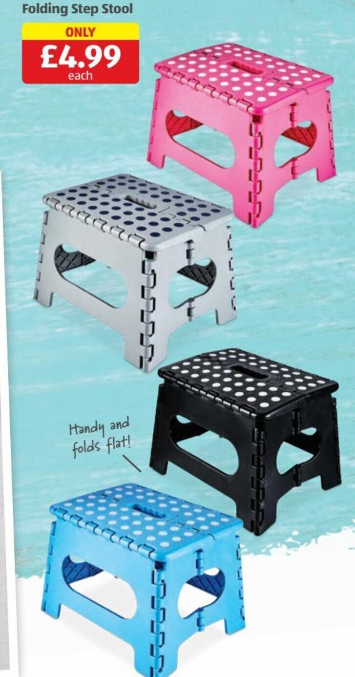 Folding Step Stool offer at Aldi