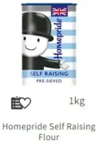 Asda Homepride Self Raising Flour 1kg offer