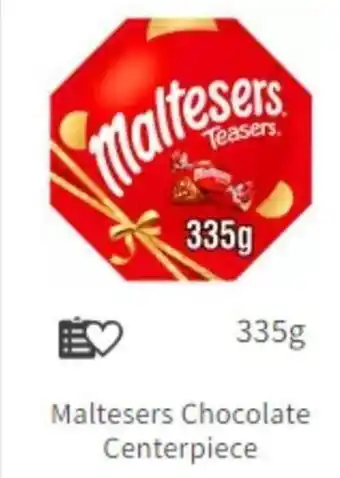 Asda Maltesers Chocolate Centerpiece 335g offer