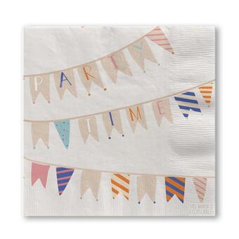 Morrisons Nutmeg home time to party bunting napkins offer