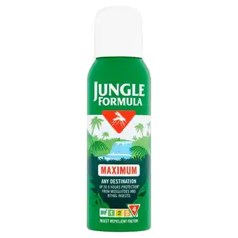 Morrisons Jungle formula insect repellent maximum aerosol offer