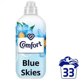 Morrisons Comfort fabric conditioner blue skies 33 washes offer
