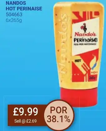 Bestway NANDOS HOT PERINAISE 6x265g offer