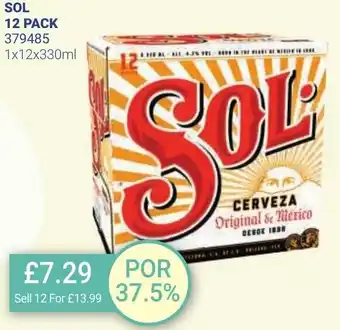 Bestway SOL 12 PACK 1x12x330ml offer