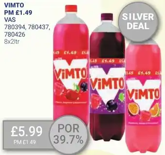 Bestway VIMTO VAS 8x2ltr offer