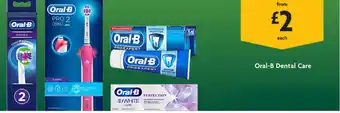 Morrisons Oral B Dental Care offer