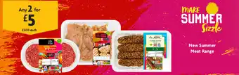 Morrisons New Summer Meat Range offer