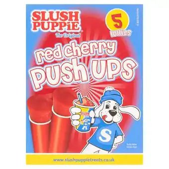 Morrisons Slush puppie 5 red cherry push ups offer