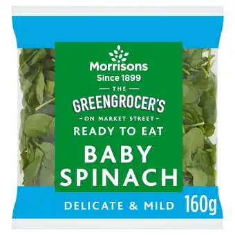 Morrisons Morrisons baby spinach offer