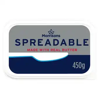 Morrisons Morrisons spreadable with real butter offer
