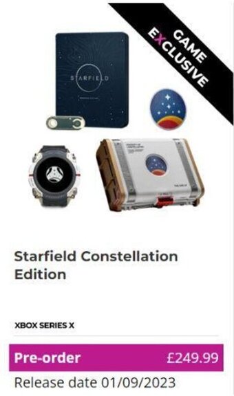 Game Starfield Constellation Edition offer