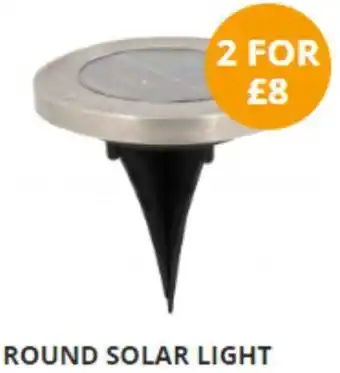ROUND SOLAR LIGHT