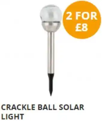 CRACKLE BALL SOLAR LIGHT