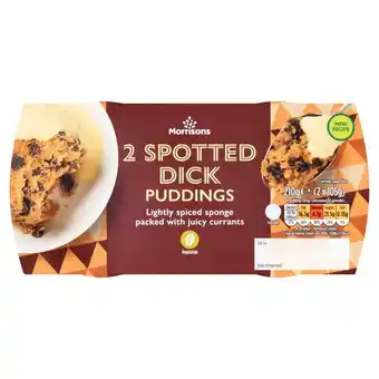 Morrisons Morrisons spotted dick pudding offer