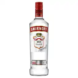 Morrisons Smirnoff red label vodka offer