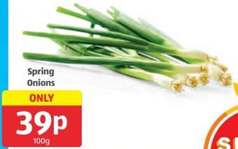 Aldi Spring Onions offer