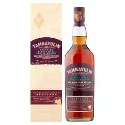 Morrisons Tamnavulin red wine cask edition offer