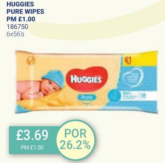 Bestway HUGGIES PURE WIPES offer