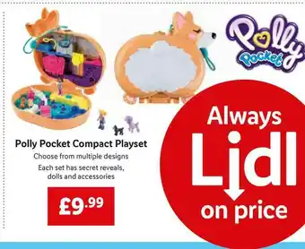 Lidl Polly Pocket Compact Playset offer