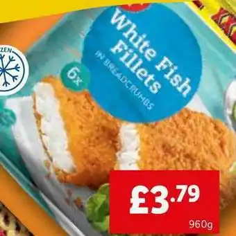 Lidl White Fish Fillets offer